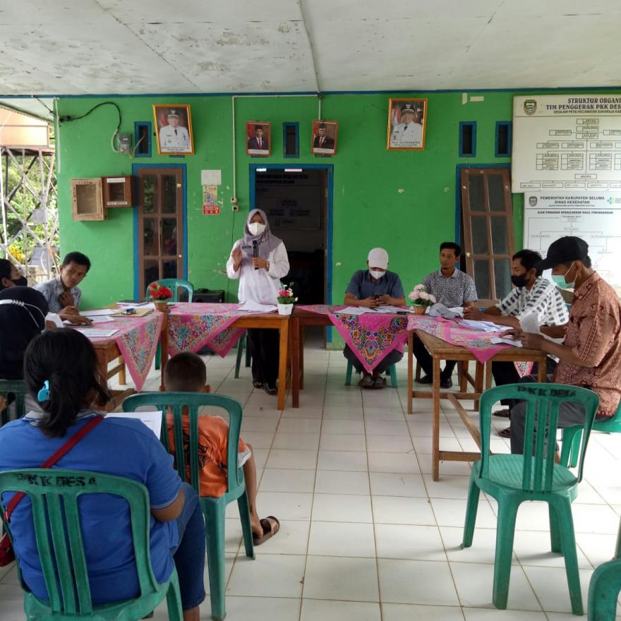 Verifikasi calon penerima BLT DD 2022 dan pembentukan Tim Covid-19 Th 2022