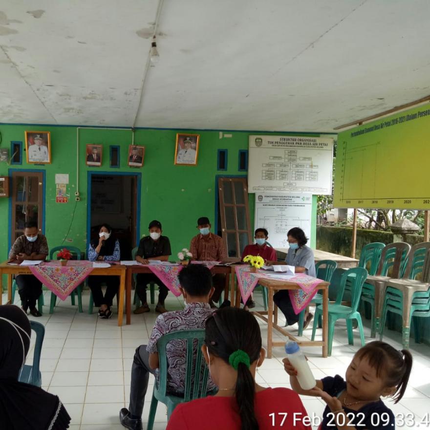 MUSYAWARAH PEMBENTUKAN PANITIA PILKADES 2022