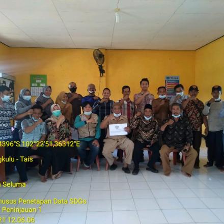 Hari ini tgl 25 mei 2021... Prmutahira data SDGs 