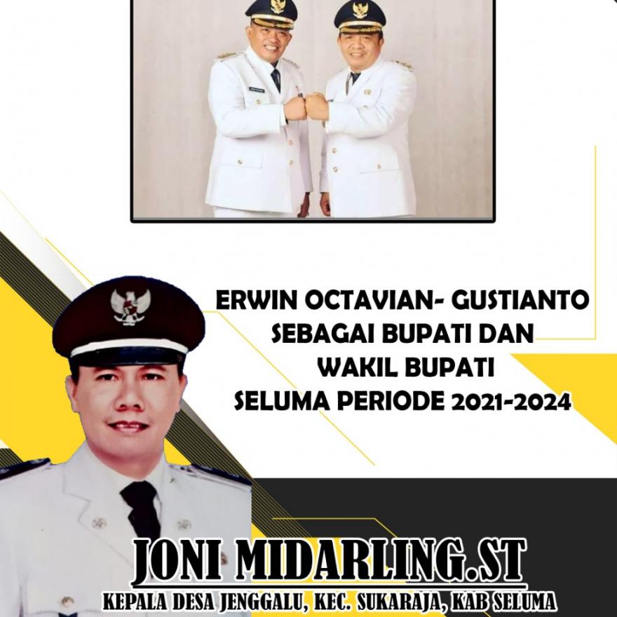 Selamat membangun Kabupaten Seluma 