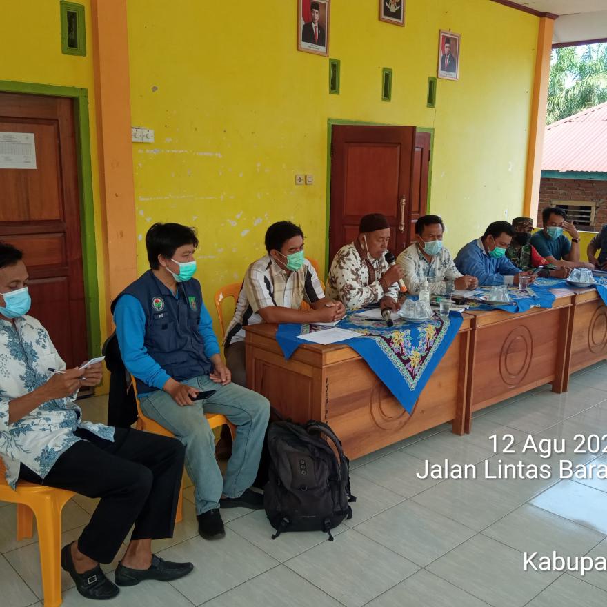 RAPAT PEMBENTUKAN RENCANA KERJA PEMBANGUNAN DESA JENGGALU  TAHUN 2022